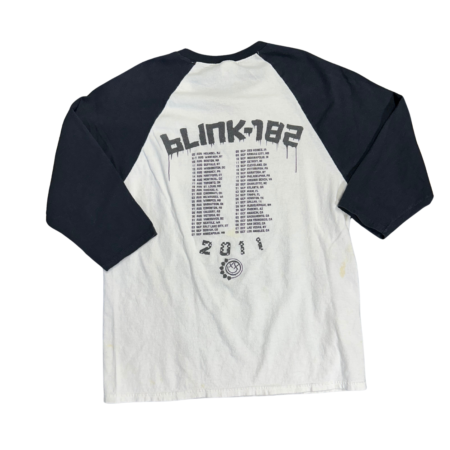 blink-182 tee