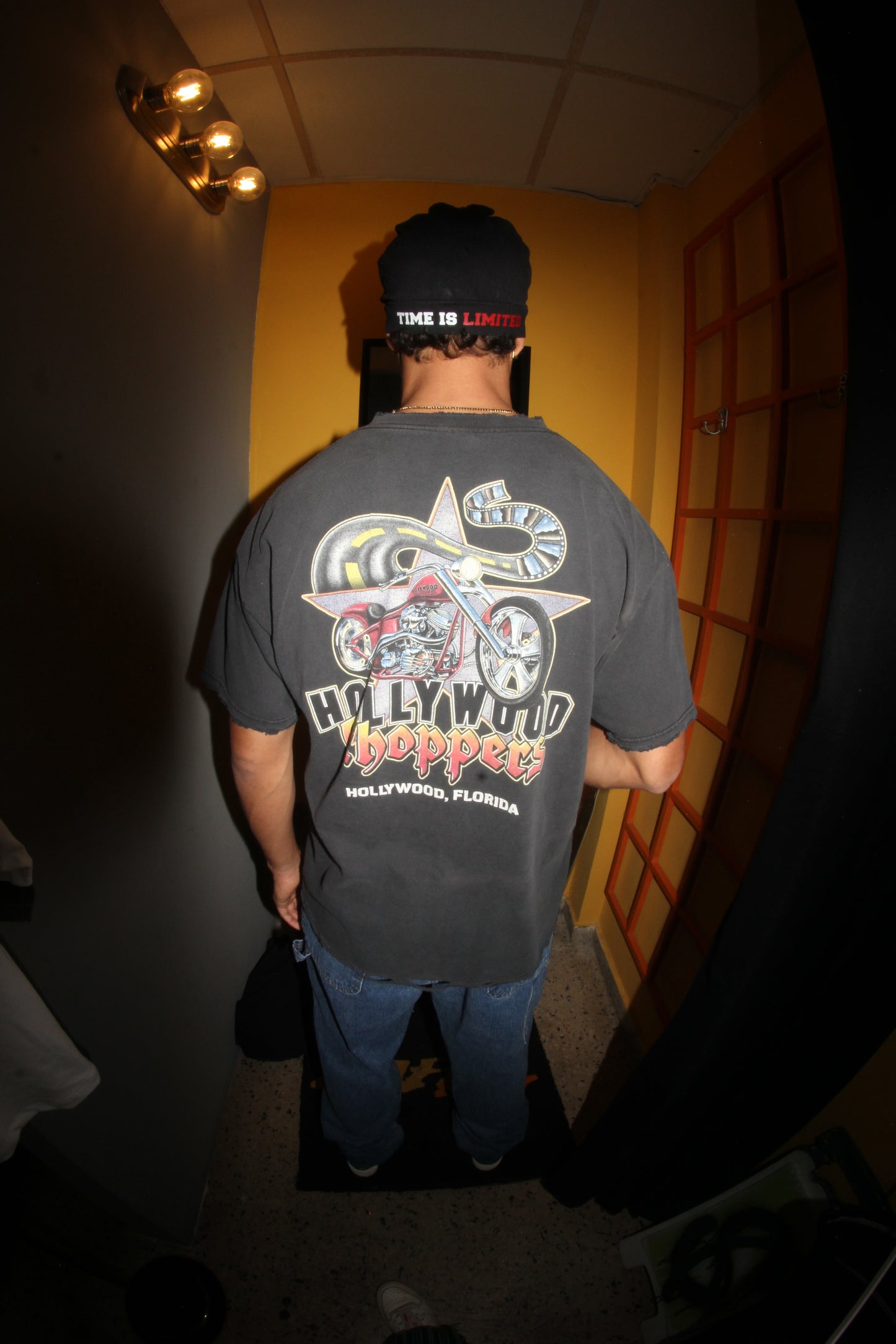 Chopper Distresed tee