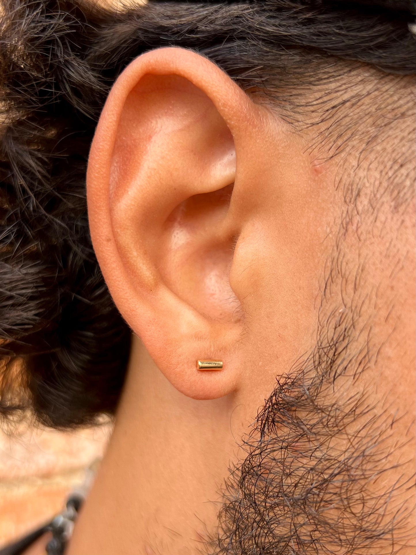 Bar Stud Earrings