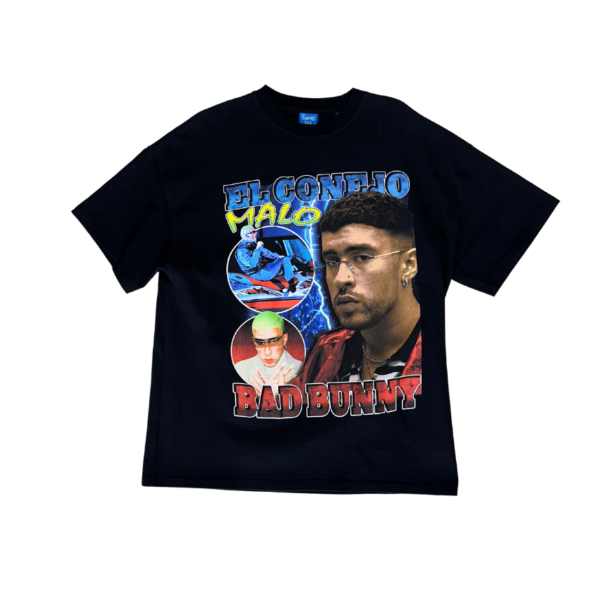 Bad Bunny Collage tee