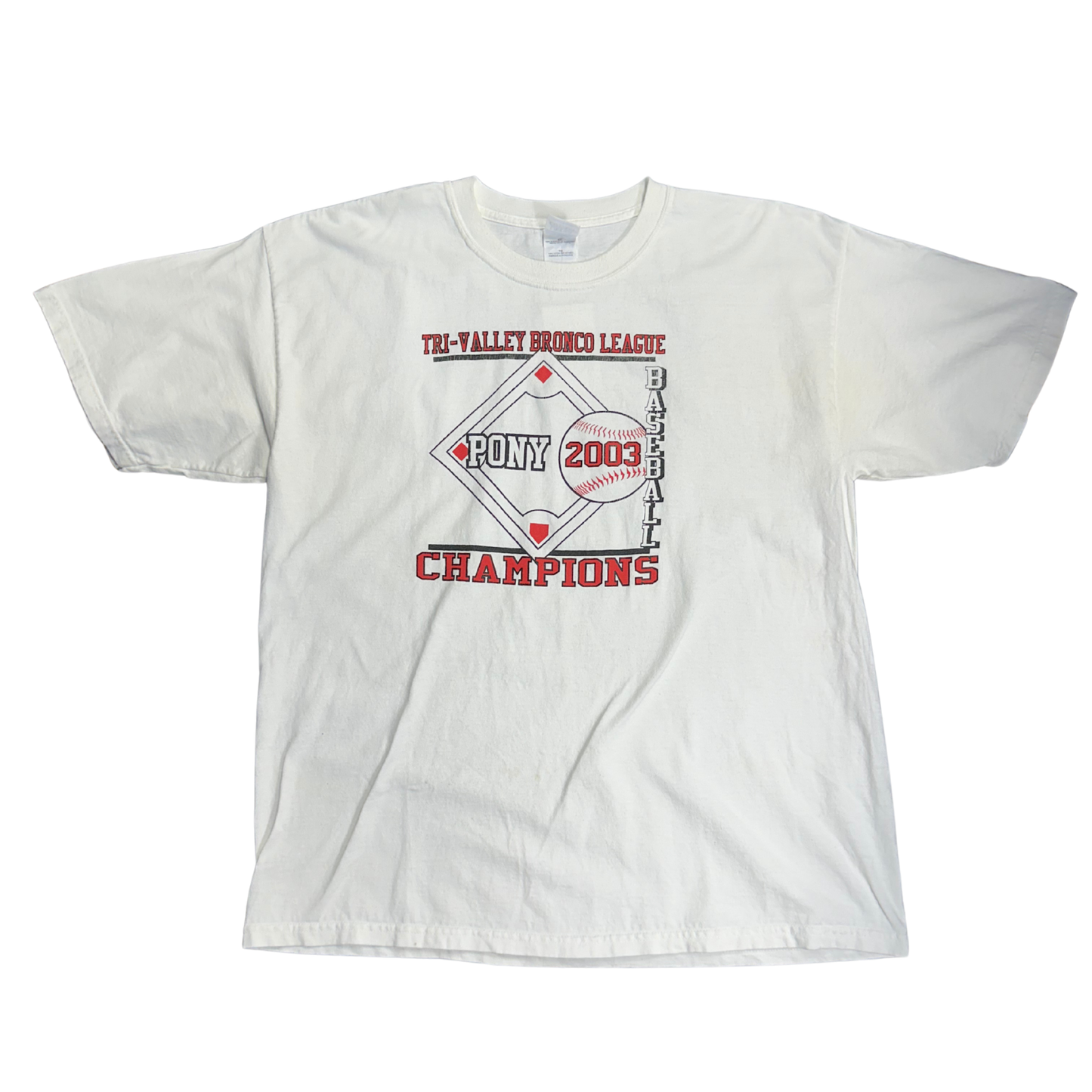 Graphic white tee