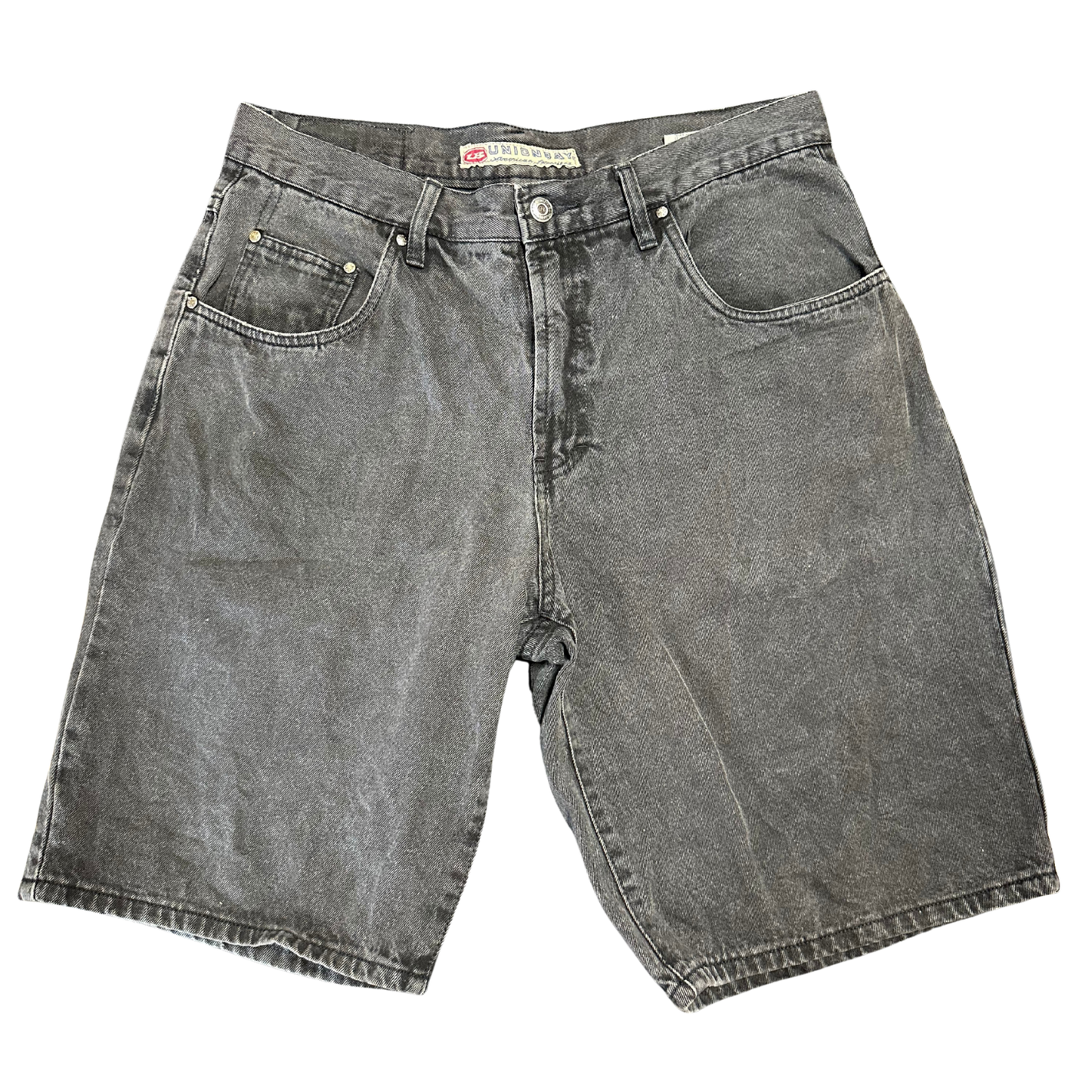 Washed black Shorts