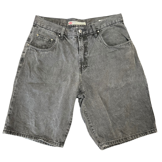 Washed black Shorts
