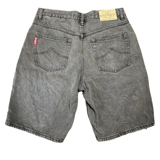 Washed black Shorts