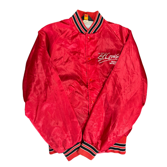 Red Bomber Jacket