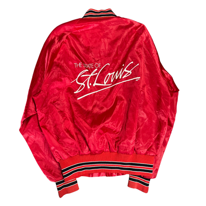 Red Bomber Jacket