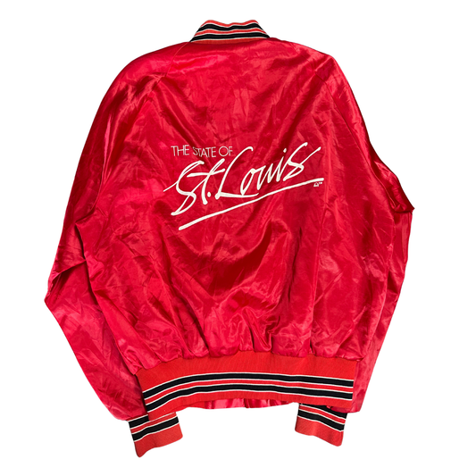 Red Bomber Jacket