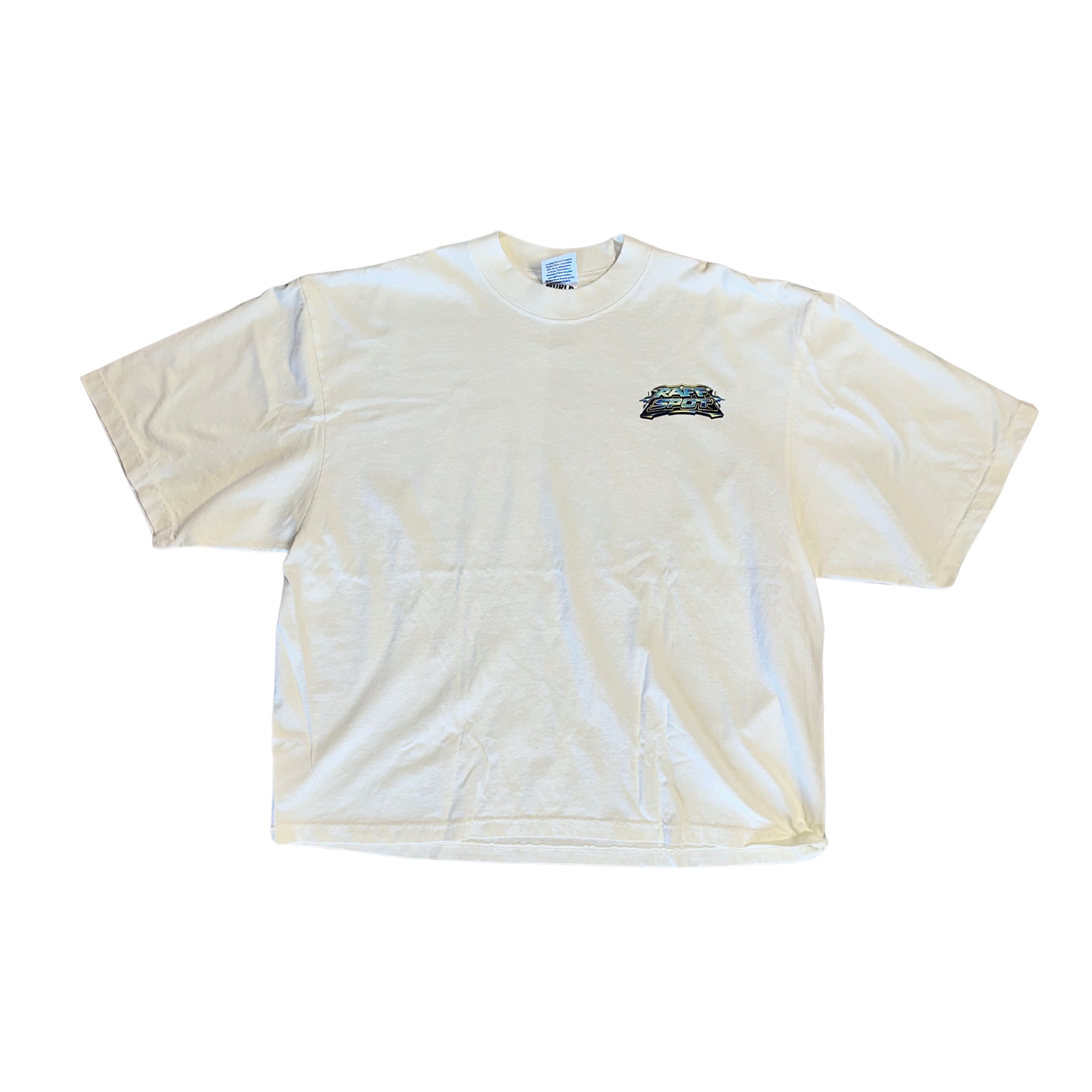 Raffspot logo tee ivory