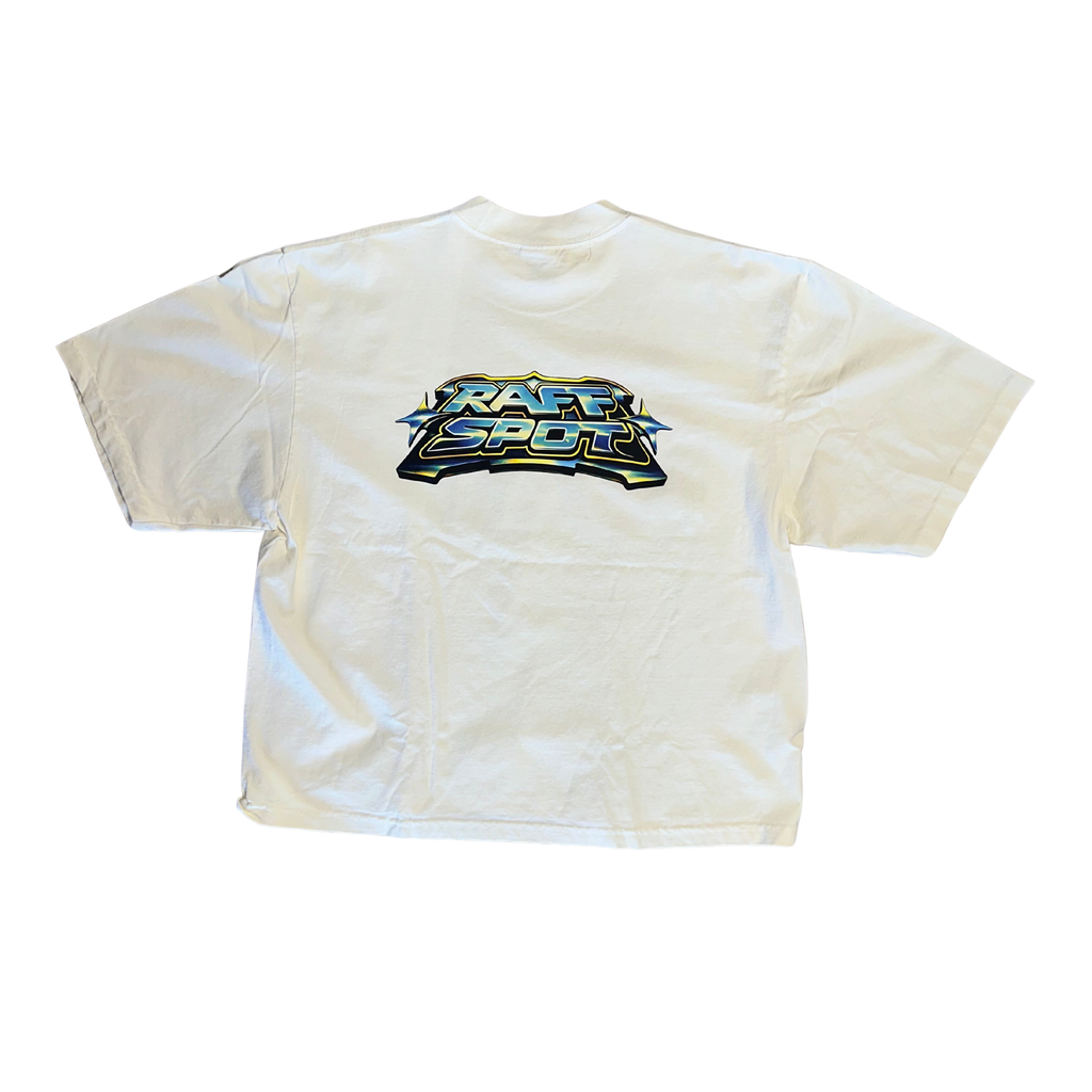 Raffspot logo tee ivory