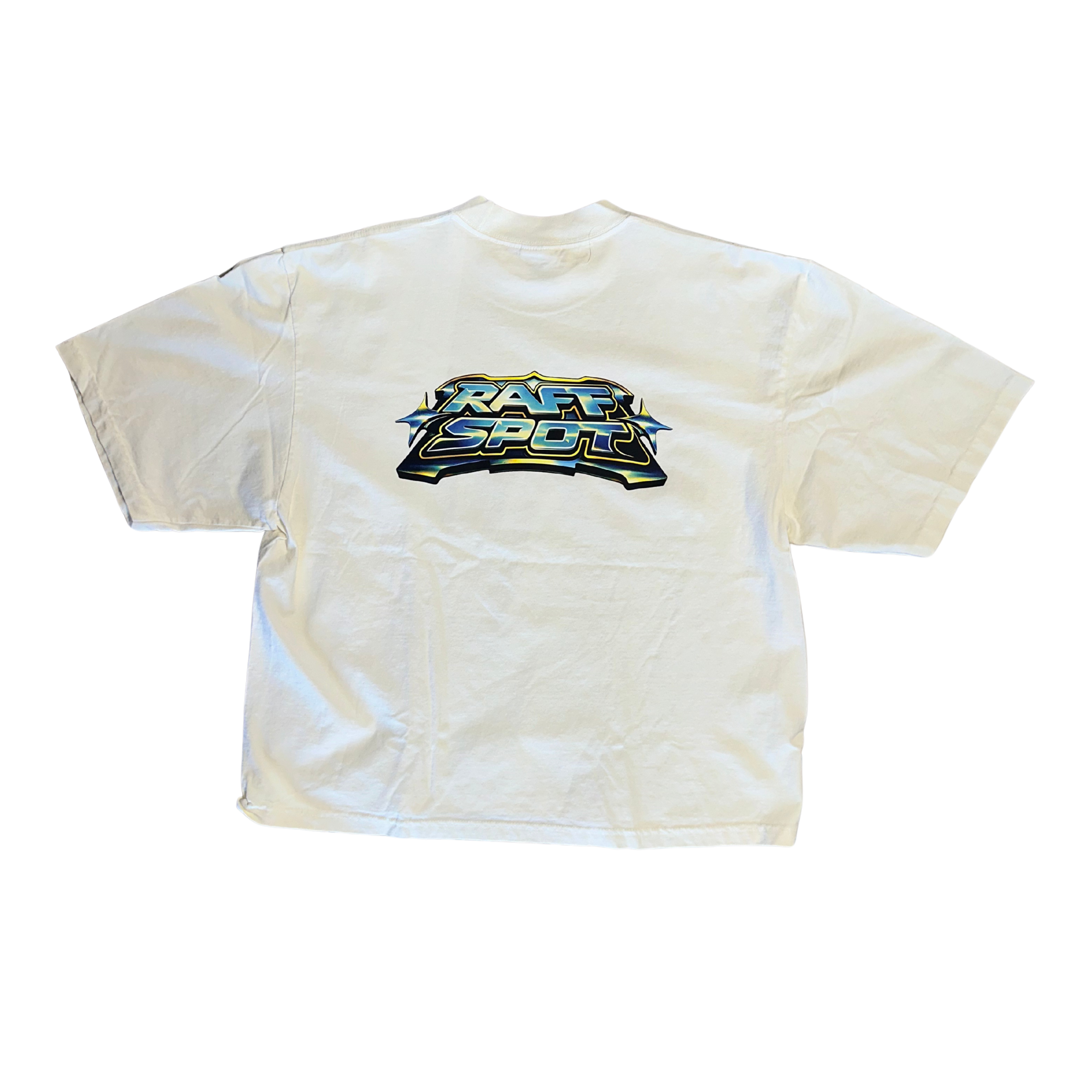 Raffspot logo tee ivory