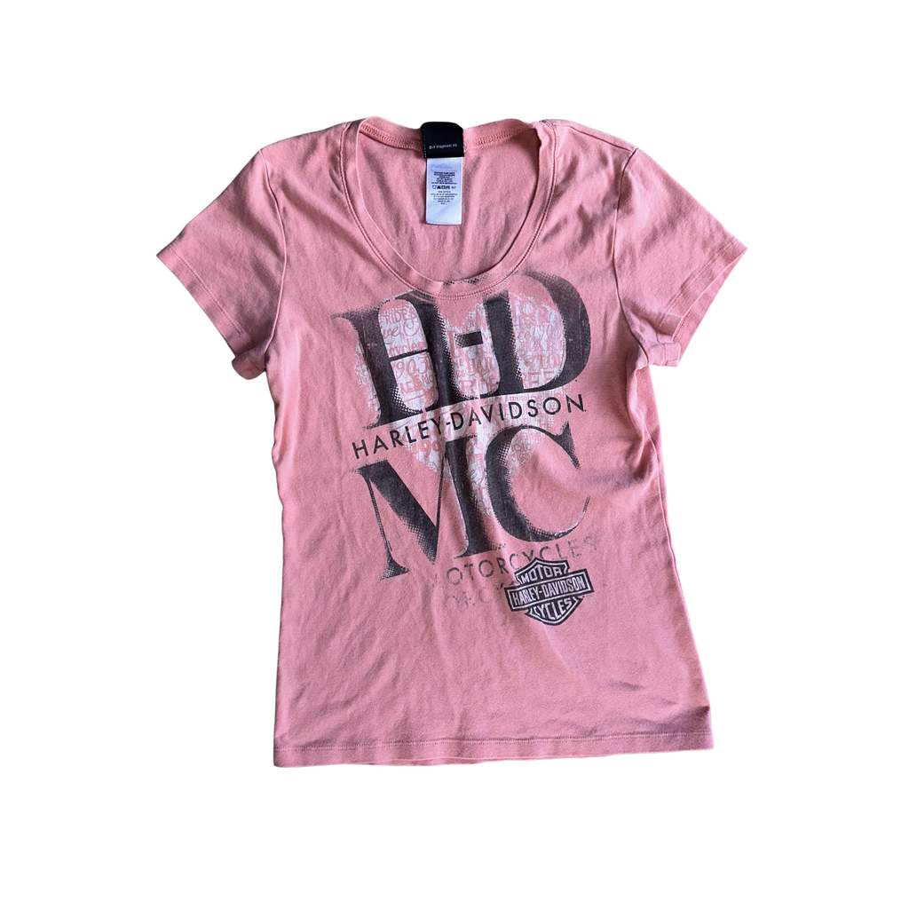 Harley pink Tee