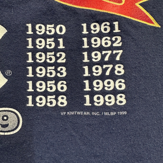 1999 NY Yankees vintage championships tee