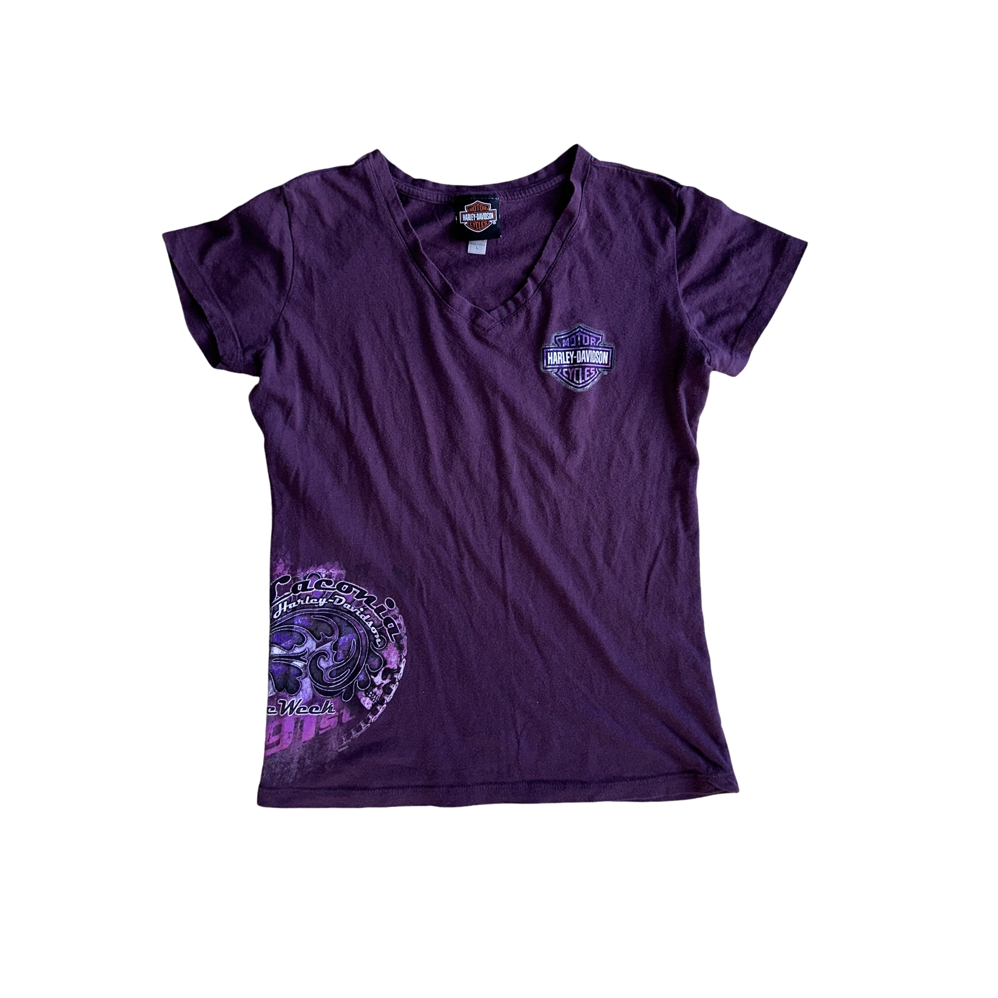 Harley Purple tee