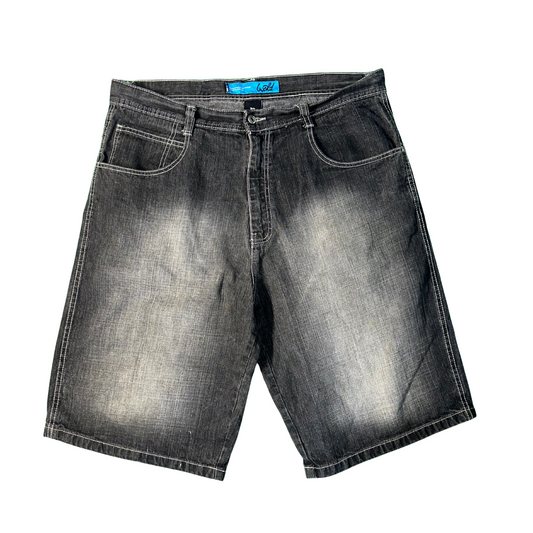 WCKD Black Denim Jort