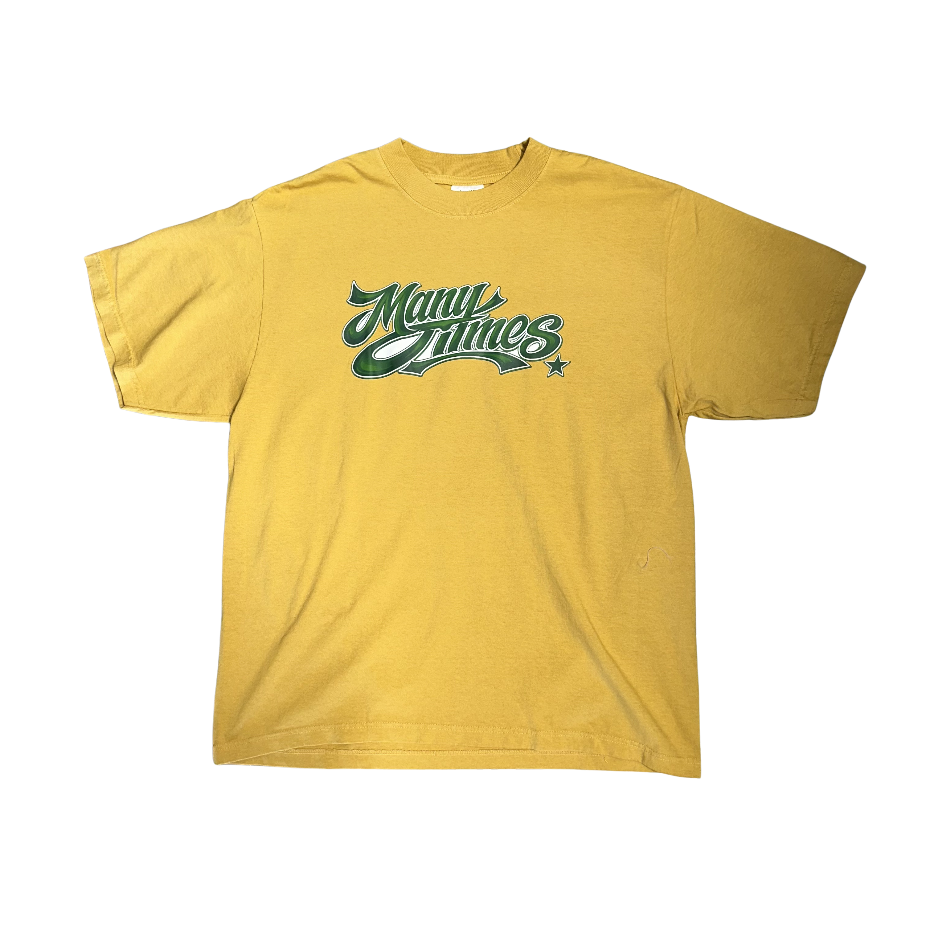 Manytimes Mustard tee