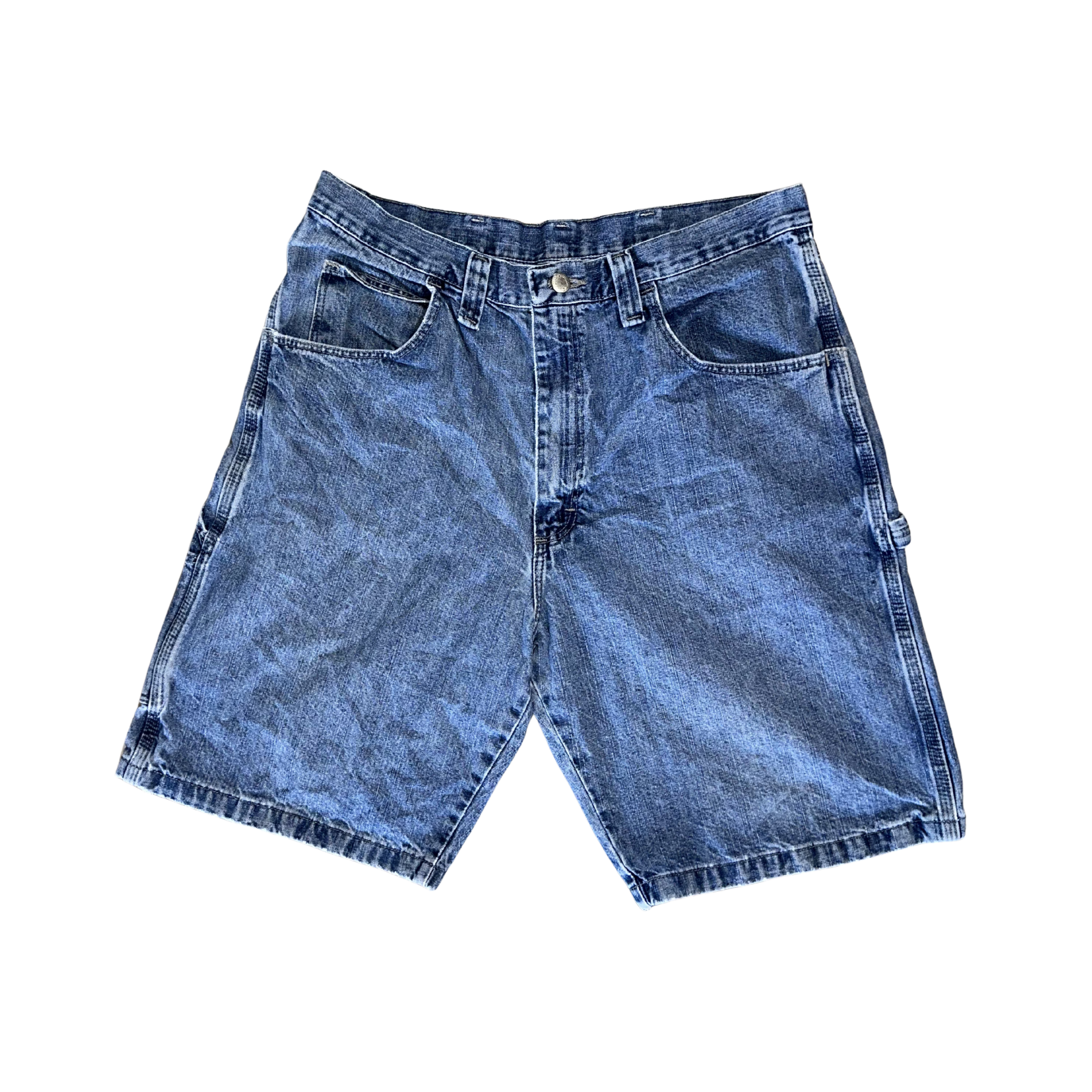 Blue Wrangler Denim Jorts Carpinter