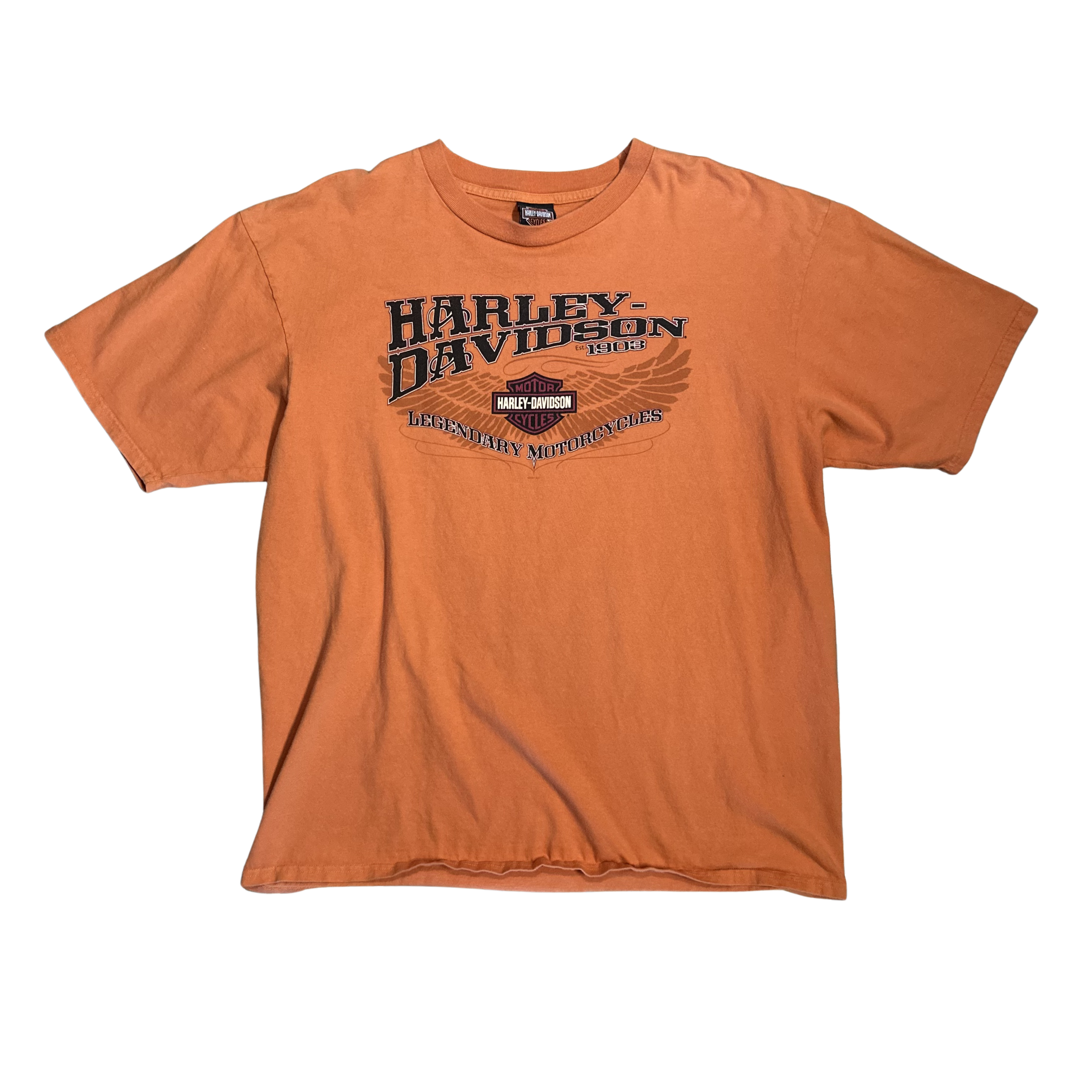 Harley Orange tee
