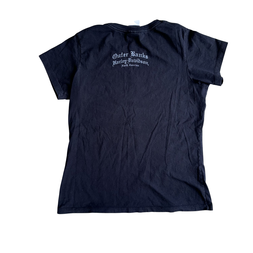 Harley Blue Logo Tee