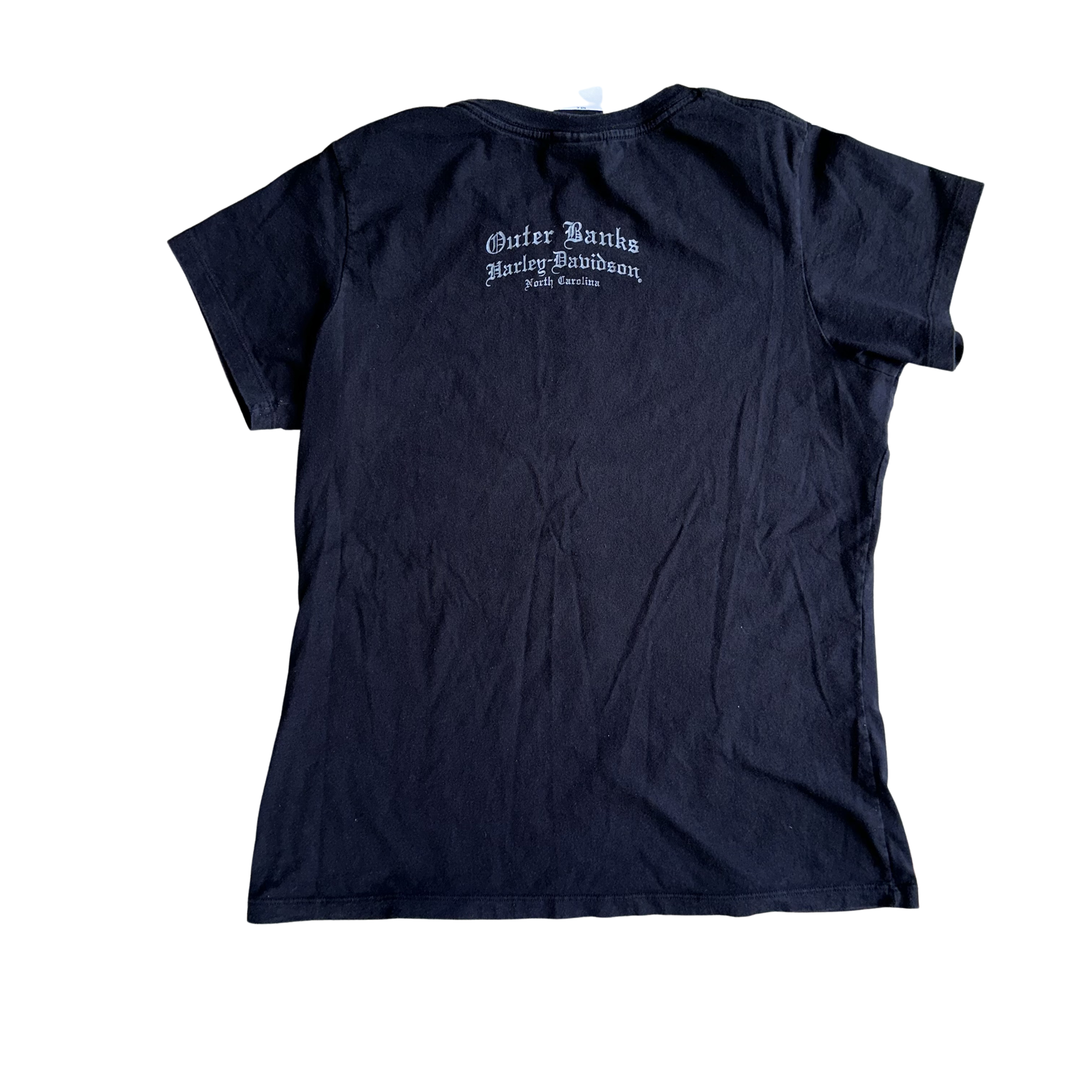 Harley Blue Logo Tee