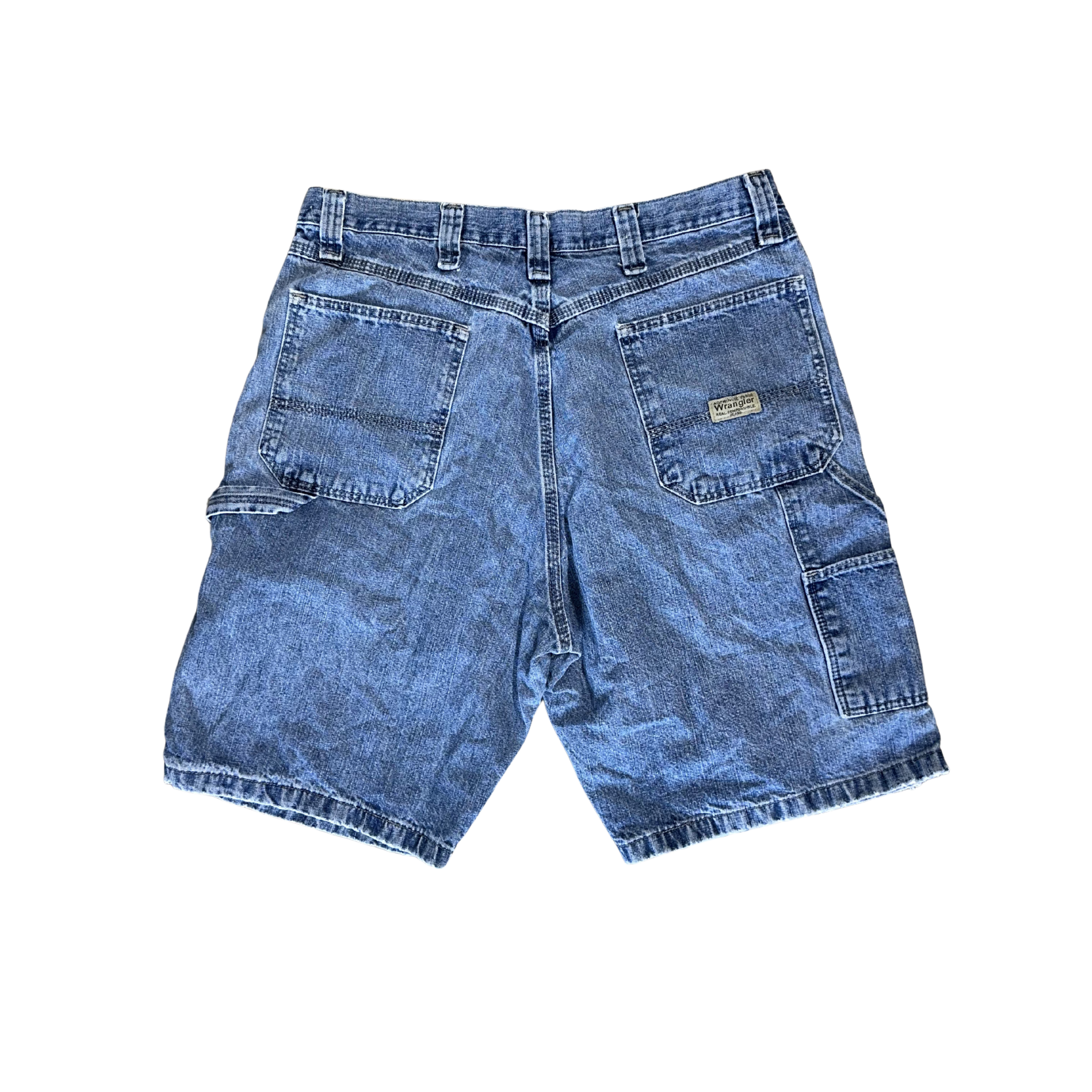 Blue Wrangler Denim Jorts Carpinter