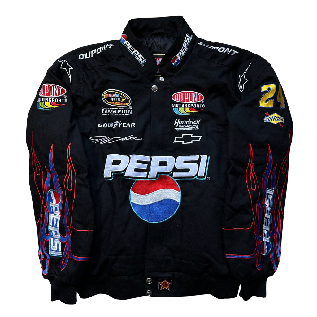 FLAMES RACING DENIM JACKET