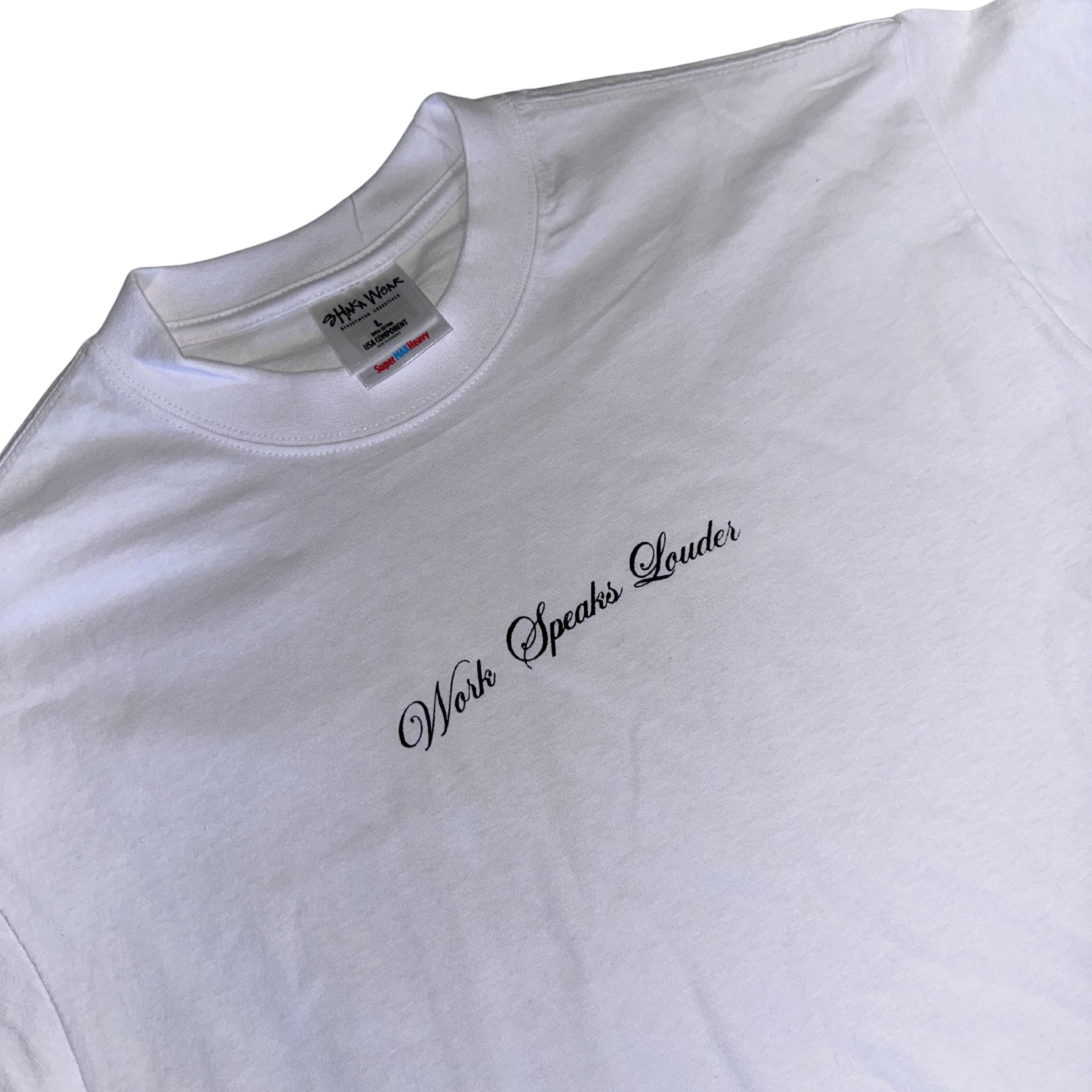 Manytimes Work Speaks Louder