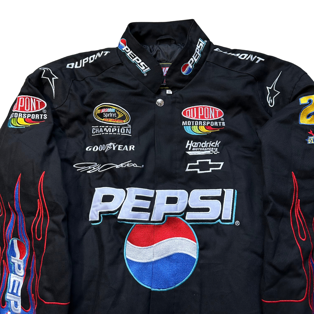 FLAMES RACING DENIM JACKET