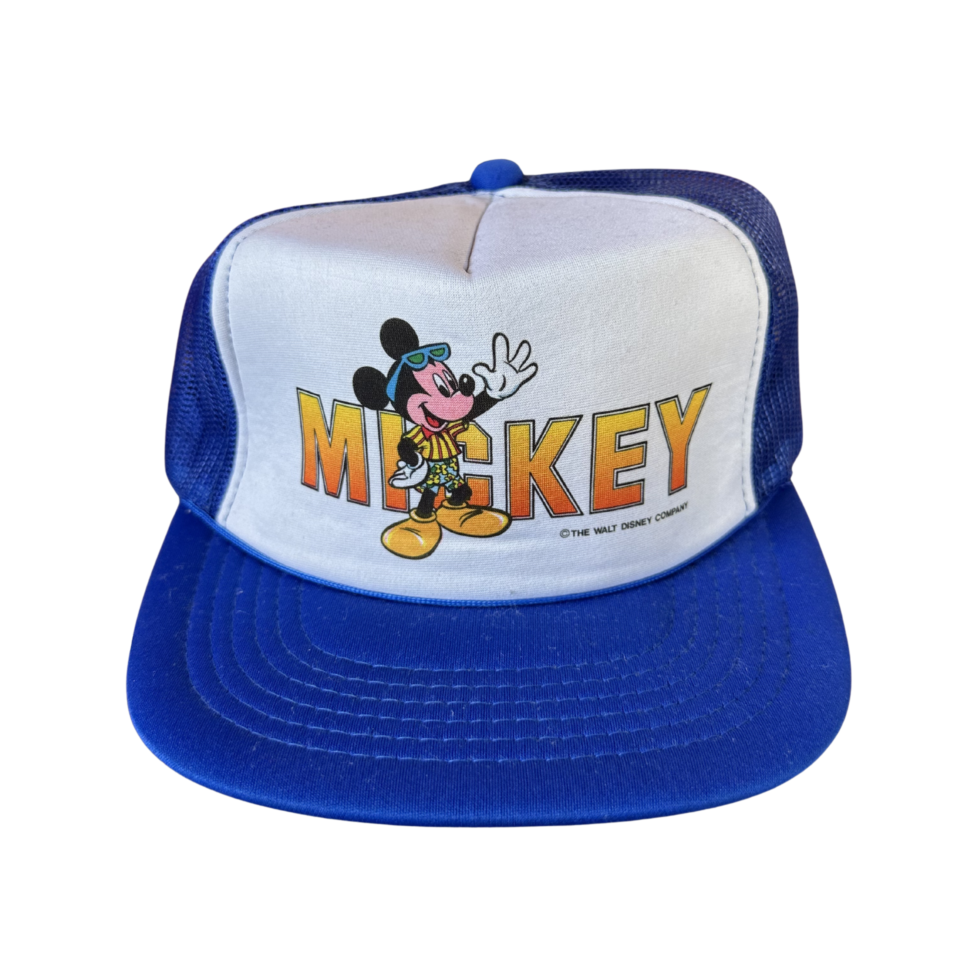 Vintage mickey trucker hat