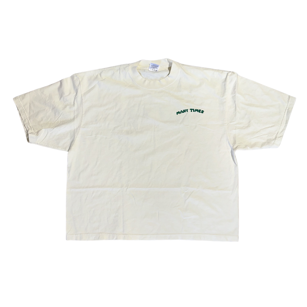 Manytimes Green logo tee