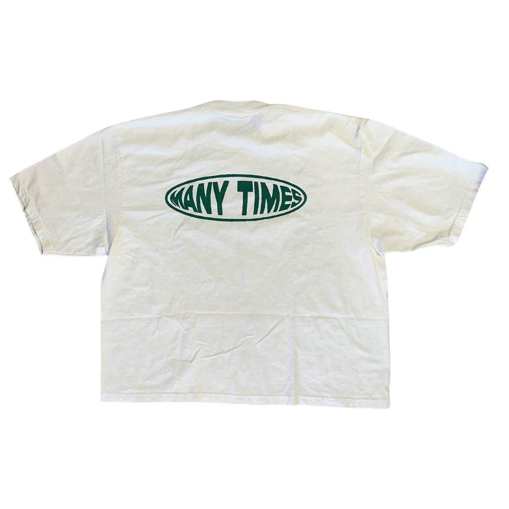 Manytimes Green logo tee
