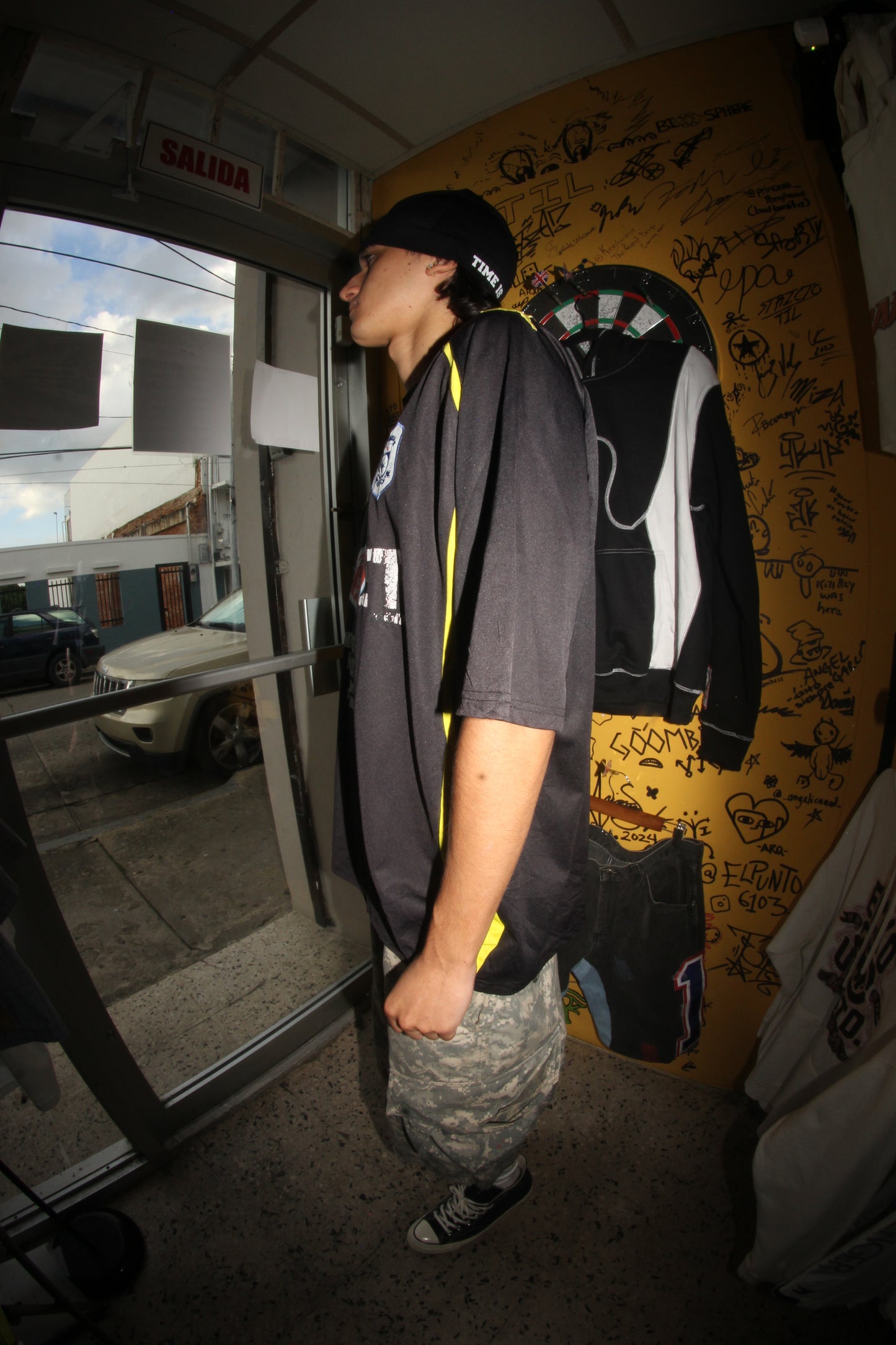 Thrift Association soccer jersey black