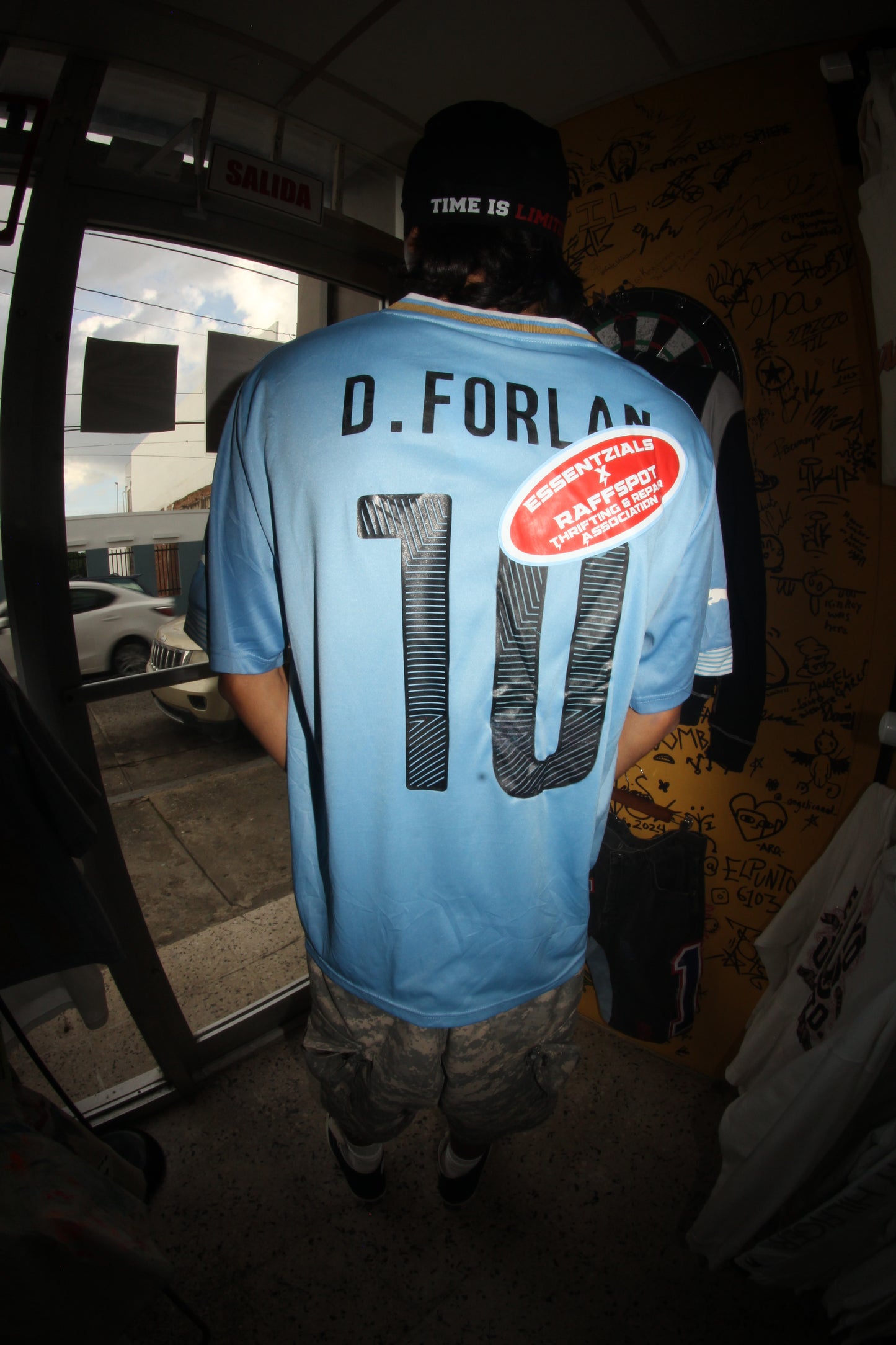 Thrift Association soccer jersey ligth blue