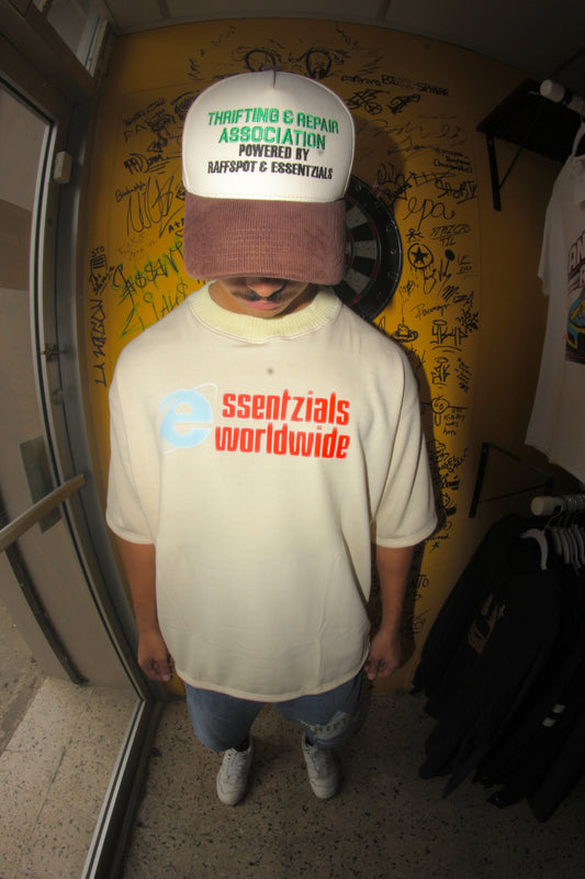 Essentzial Explorer white Tee