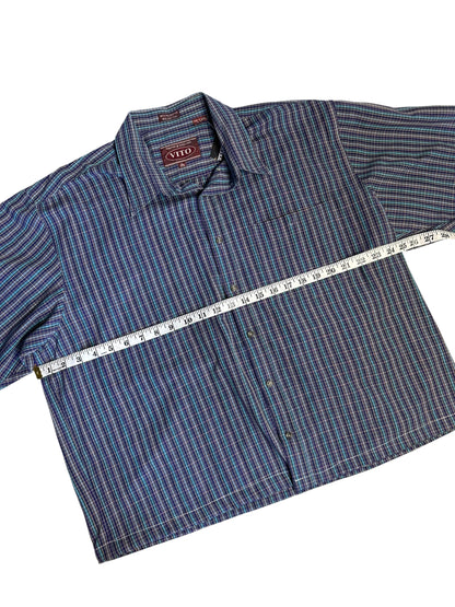 Botton Up Crop Shirt