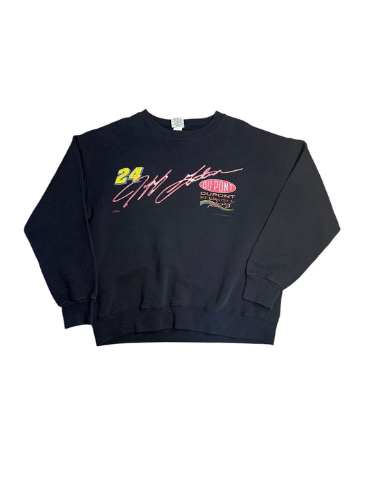Vintage 1996 racing crewnceck