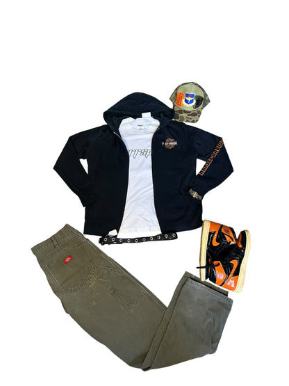 Hoodie double layer fit