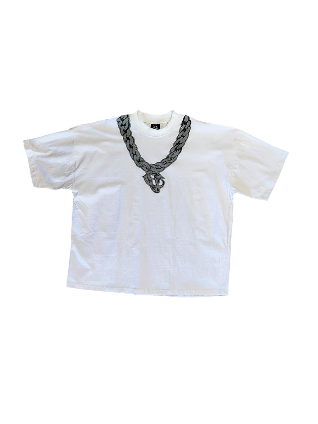 Unmatched Chain Tee black