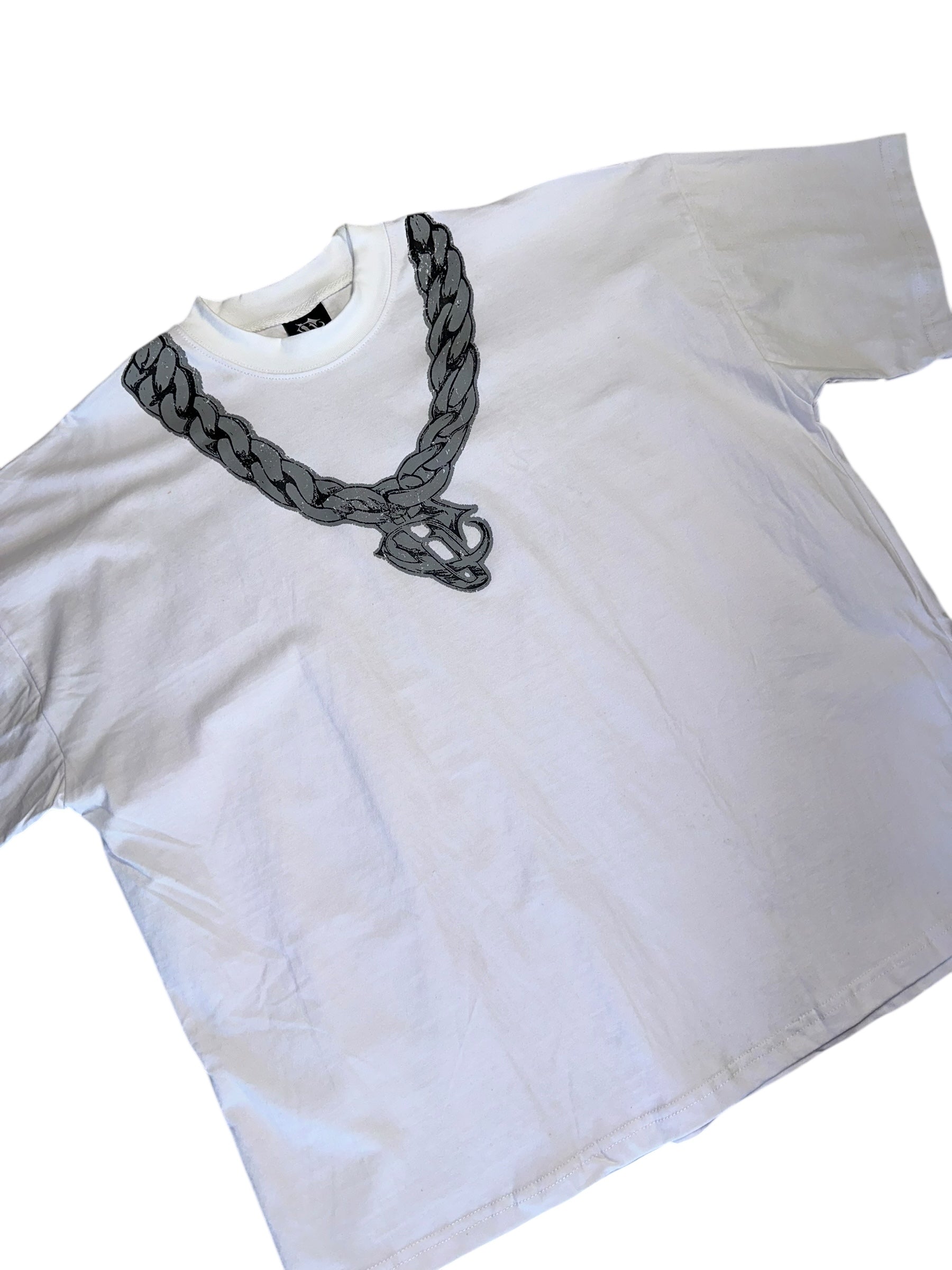 Unmatched Chain Tee black