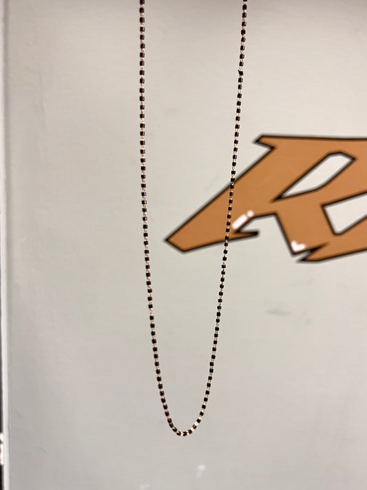 Black Dots Necklace