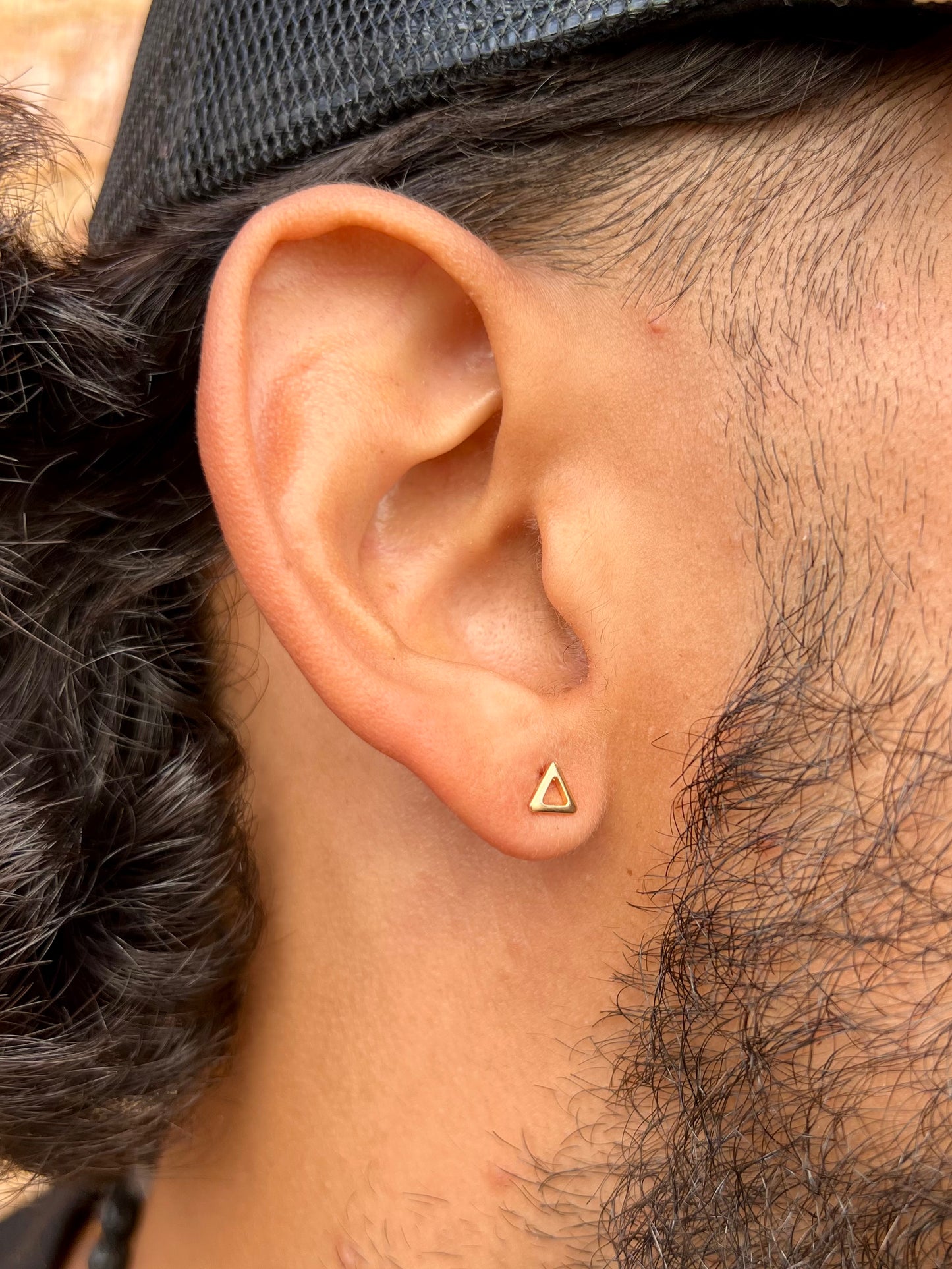 Triangle Stud Earrings